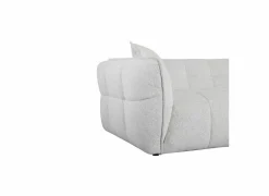 3-Zits Zetels|Zetels|Zetel Bowie 3-zit - stof - grijs & wit