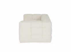 Zetel Bubble 2,5-zit - stof - wit- 3-Zits Zetels|Zetels