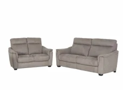 Zetel Centanni 2,5+2-zit - stof - grijs- Zetels