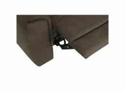 Zetels|Zetel Cluny 3+1+1-zit - stof - bruingrijs met relax