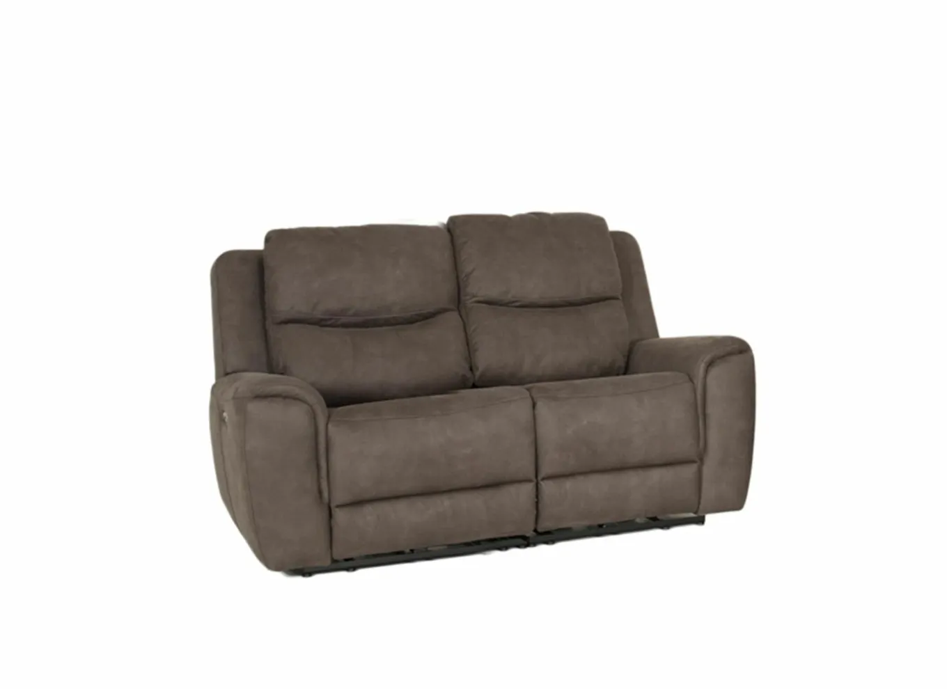 Zetels|Zetel Cluny 2-zit - stof - bruingrijs met relax