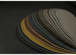 Zetel Final 2,5+2-zit - leder - shalegrey met relax- Zetels