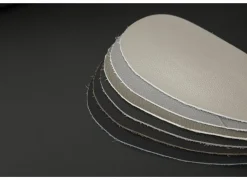 Zetel Folk 2,5+2+1-zit - leder - antraciet met relax- Zetels