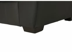 Zetel Folk 2,5+2+1-zit - leder - antraciet met relax- Zetels