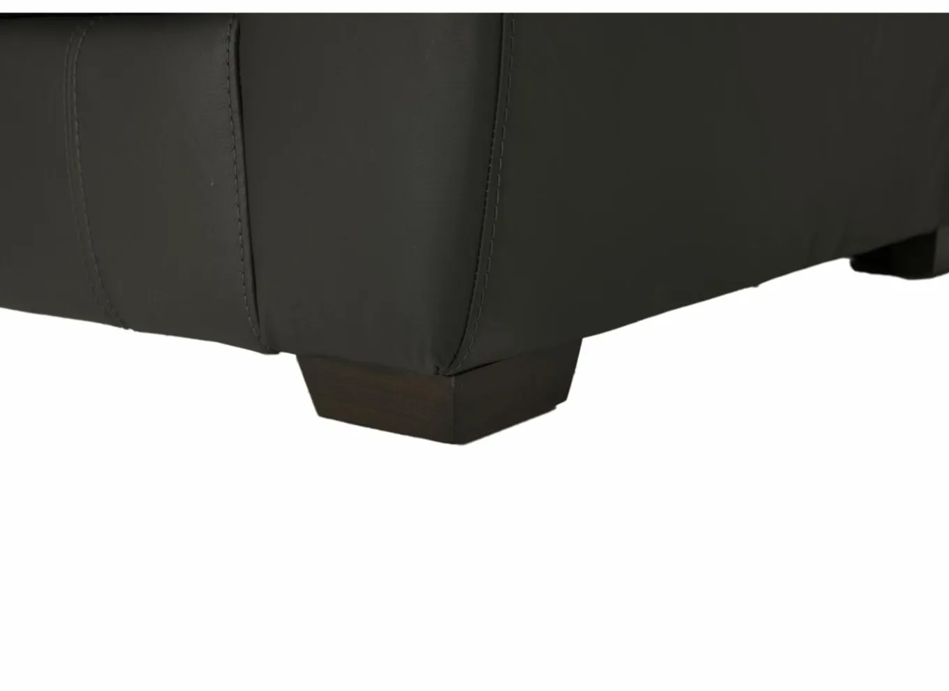 2-Zits Zetels|Zetels|Zetel Folk 2,5-zit - leder - antraciet