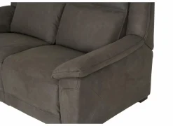 Zetel Globe 3+2+1-zit - stof - bruingrijs met relax- Zetels