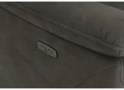 Zetel Globe 3+2+1-zit - stof - bruingrijs met relax- Zetels