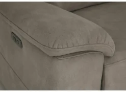 Zetels|Zetel Grande 3+2-zit - stof - silver grey met relax