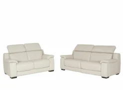 Zetels|Zetel Grass 2,5+2-zit - leder - frost