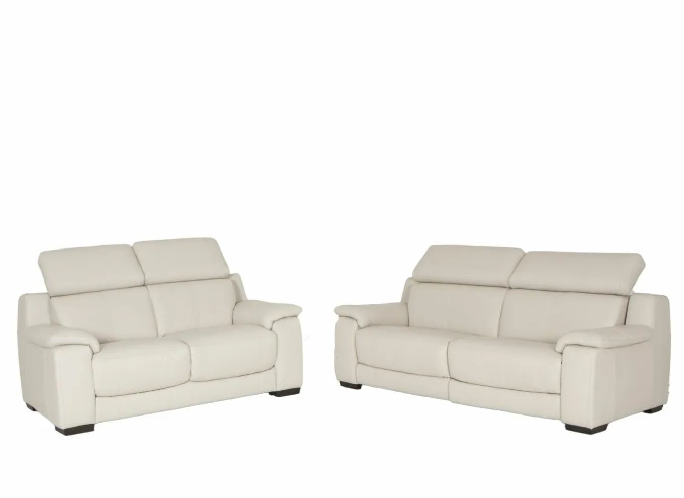 Zetels|Zetel Grass 2,5+2-zit - leder - frost