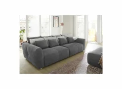 Zetel Gulliver 4-zit - stof - donkergrijs- Zetels