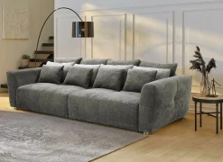 Zetels|Zetel Gulliver 4-zit - stof - grijs