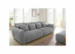 Zetels|Zetel Gulliver 4-zit - stof - grijs