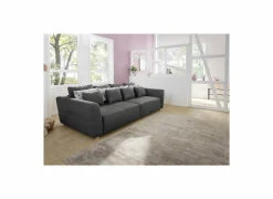 Zetel Gulliver 4-zit - stof - donkergrijs- Zetels