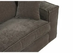 Zetel Marlon 1-zit - stof - bruin- Zetels