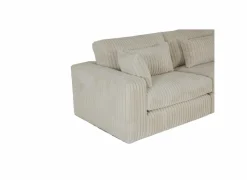 Zetel Monize 3+2-zit - stof - ecru- Zetels