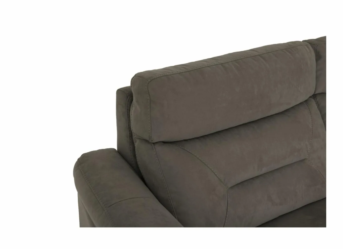 2-Zits Zetels|Zetels|Zetel Notch 2-zit - stof - donkergrijs