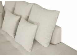 Zetel Olivio 119x114cm - stof - beige- Zetels