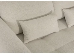 Zetel Olivio 119x114cm - stof - beige- Zetels