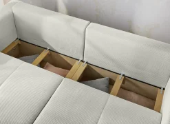 Zetel Relax Bigsofa 4-zit - stof - beige- Zetels