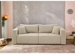 Zetels|Zetel Relax Bigsofa 4-zit - stof - chenile beige
