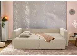 Zetels|Zetel Relax Bigsofa 4-zit - stof - chenile beige