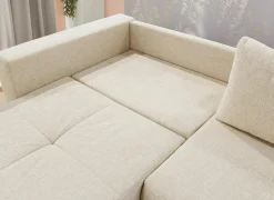 Zetels|Zetel Relax Bigsofa 4-zit - stof - chenile beige