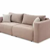 Zetels|Zetel Relax Bigsofa 4-zit - stof - rosa