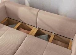 Zetels|Zetel Relax Bigsofa 4-zit - stof - rosa