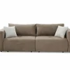 Zetels|Zetel Relax Bigsofa 4-zit - stof - taupe