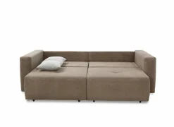 Zetels|Zetel Relax Bigsofa 4-zit - stof - taupe