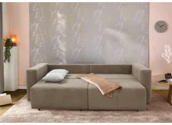 Zetels|Zetel Relax Bigsofa 4-zit - stof - taupe