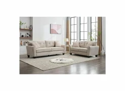 Zetels|Zetel Road 2-zit - stof - beige