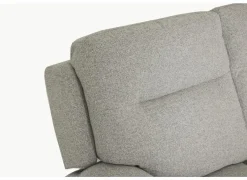 Zetels|Zetel Saipan 2,5+2-zit - stof - grijs met relax