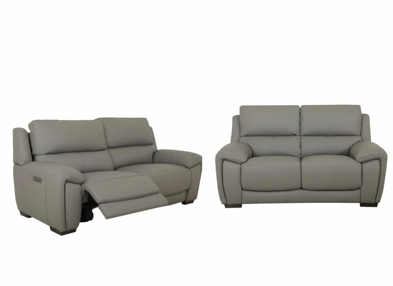 Zetels|Zetel Sneak 2,5+2-zit - leder - elephant