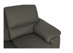 Zetels|Zetel Tributo 3+2+1-zit - leder - elephant royal met relax