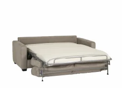 Zetelbed Juicy 2 persoons - 193x96cm - stof - grijs- Zetelbedden|Slaapbanken