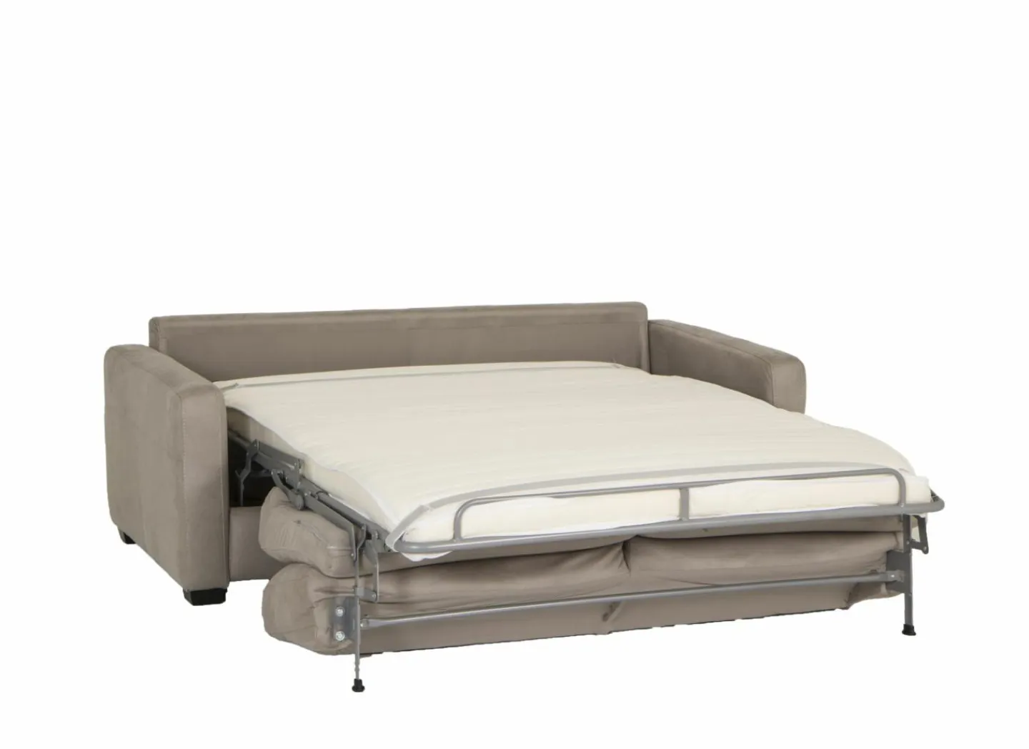 Zetelbed Juicy 2 persoons - 193x96cm - stof - grijs- Zetelbedden|Slaapbanken