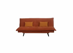 Zetelbed Nation 1 persoons - 193x89cm -  stof - oranje- Zetelbedden|Slaapbanken