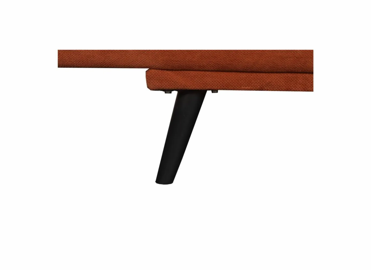 Zetelbed Nation 1 persoons - 193x89cm - stof - oranje- Zetelbedden|Slaapbanken