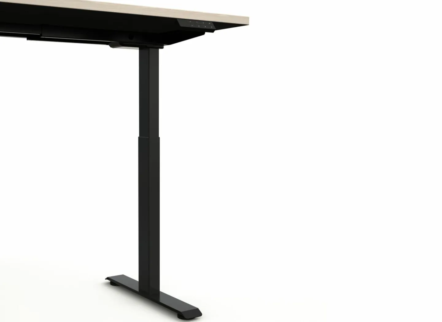 Zit sta bureau Flexo-1 180x80xH73-123cm - decor - bolivar wood- Kantoorbureau