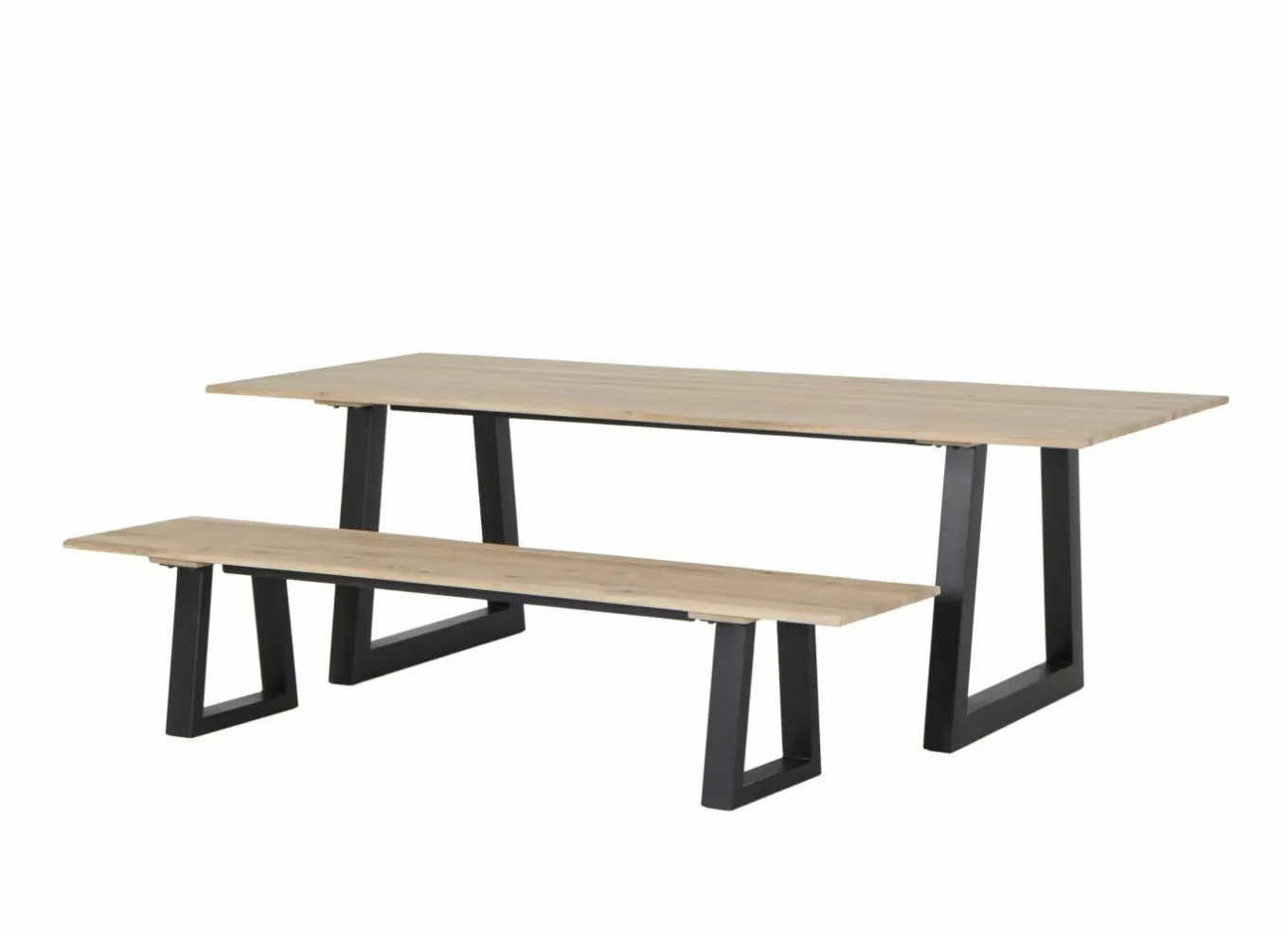 Banken|Zitbank Sherwood 210cm - eik massief - naturel