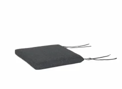 Tuinstoelkussens|Zitkussen Nona 39x39cm - polyestervezel - antraciet