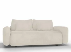 3-zits zetels Olivio 218x114cm - stof - beige- 3-Zits Zetels