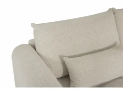 3-zits zetels Olivio 218x114cm - stof - beige- 3-Zits Zetels