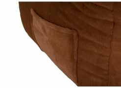 Zitzak Karina 80x83x106cm - stof - oranje- Kindermeubelen|Zitzakken