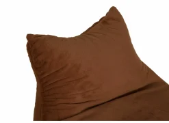 Zitzak Karina 80x83x106cm - stof - oranje- Kindermeubelen|Zitzakken