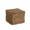 Poefs & Voetenbankjes|Zitzakken|Zitzak Sitzi 40x40cm - polyestervezel - bruin