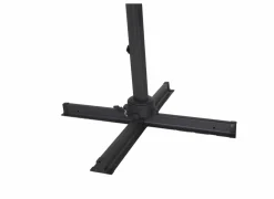 Zweefparasols|Zweefparasol Ekaterini 300x300cm - zwart met beschermhoes